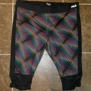 Women's Fila Workout Capris Size 3X